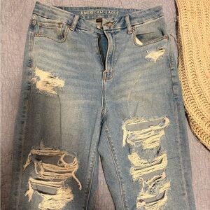 American eagle curvy mom jeans